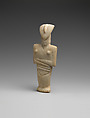 Marble female figure, Marble, Cycladic