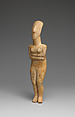 Marble female figure, Marble, Cycladic
