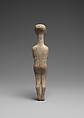 Marble female figure, Marble, Cycladic
