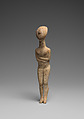 Marble female figure, Marble, Cycladic