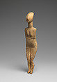 Marble female figure, Marble, Cycladic