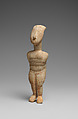 Marble female figure, Marble, Cycladic Islands, Keros-Syros