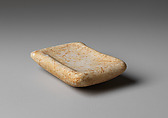 Marble palette, Marble, Cycladic