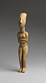 Marble female figure, Marble, Cycladic