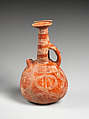 Terracotta jug with two necks, Terracotta, Cypriot
