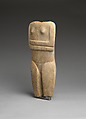 Marble torso of a figure, Marble, Cycladic