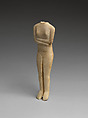 Marble female figure, Marble, Cycladic