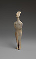 Marble female figure, Marble, Cycladic
