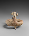 Terracotta ring-kernos (offering vessel), Terracotta, Cypriot