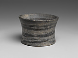 Marble handleless cup, Marble, Gray Banded, Minoan