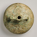 Faience stirrup jar, Faience, Cypriot