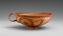 Terracotta one-handled cup, Terracotta, Helladic, Mycenaean