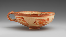 Terracotta one-handled cup, Terracotta, Helladic, Mycenaean