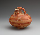 Terracotta stirrup jar, Terracotta, Helladic, Mycenaean