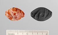 Carnelian Carinated Amygdaloid, Carnelian, burnt, Minoan