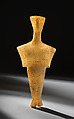 Marble female figure, Marble, Cycladic