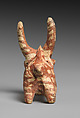 Terracotta askos (vessel) in the form of a bull, Terracotta, Cypriot