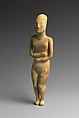 Marble female figure, Marble, Cycladic