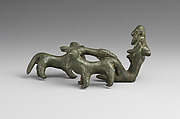 Bronze statuette of a plowing scene, Bronze, East Greek