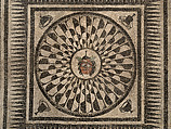 Mosaic of the House of Citharist of Pompeii, Mosaic, Roman