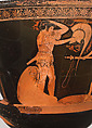 Terracotta calyx-krater (bowl for mixing wine and water), Attributed to the Kleophrades Painter, Terracotta, Greek, Attic