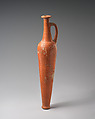 Terracotta spindle bottle, Terracotta, Cypriot