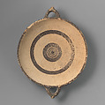 Plate, Terracotta, Cypriot
