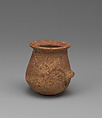 Fragment of a terracotta offering vessel, Terracotta, Cycladic