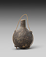 Terracotta pilgrim flask, Terracotta, Cypriot