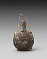 Terracotta pilgrim flask, Terracotta, Cypriot