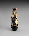 Alabastron, Terracotta, Greek, Attic