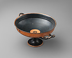 Kylix, lip-cup, Terracotta, Greek, Attic