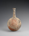 Terracotta lentoid flask, Terracotta, Cypriot