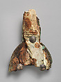 Iron hilt of a sword, Bronze, iron, silver, ivory, Cypriot