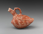 Terracotta askos (vessel) in the shape of a bird, Terracotta, Cypriot
