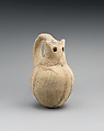 Terracotta rattle (?) in the form of an owl, Terracotta, Cypriot