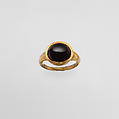 Gold and garnet ring, Gold, garnet, Roman