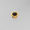 Gold and garnet ring, Gold, garnet, Roman, Cypriot