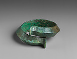 Bronze armlet, bronze, Macedonian, Greek