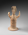 Terracotta female figure, Terracotta, Cypriot