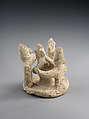 Terracotta statuette of a ring dance, Terracotta, Cypriot