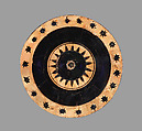 Terracotta lebes gamikos (round-bottomed bowl with handles and stand used in weddings), Attributed to the Washing Painter, Terracotta, Greek, Attic
