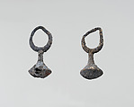 Silver earring, Silver, Phoenician