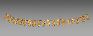 Gold necklace, Gold, Cypriot or Aegean