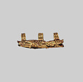 Gold amulet case, Gold, Roman, Cypriot