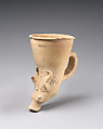 Rhyton, Terracotta, Cypriot