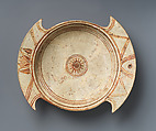 Terracotta plate, Terracotta, Lydian