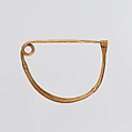 Gold fibula (safety pin), Gold, Cypriot