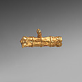 Gold amulet case, Gold, Cypro-Phoenician