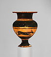 Terracotta lydion (perfume jar), Terracotta, Greek, Attic